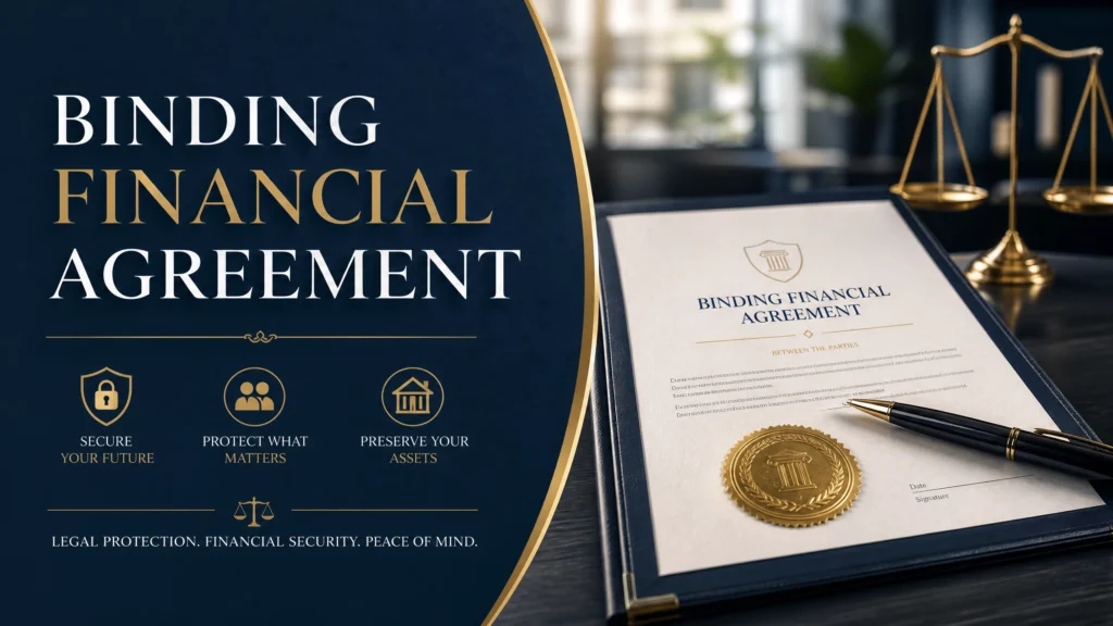 Binding Financial Agreement